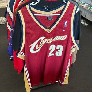 Nike LeBron James Cleveland Cavaliers NBA Jersey Swingman 2003 Rookie Year 3XL
